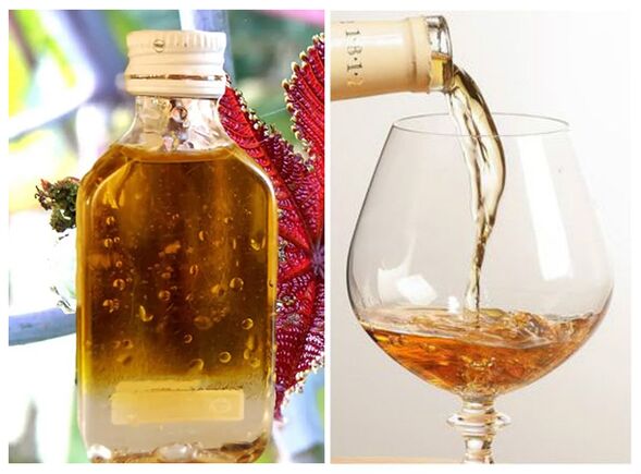 cognac jeung minyak jarak ngalawan parasit